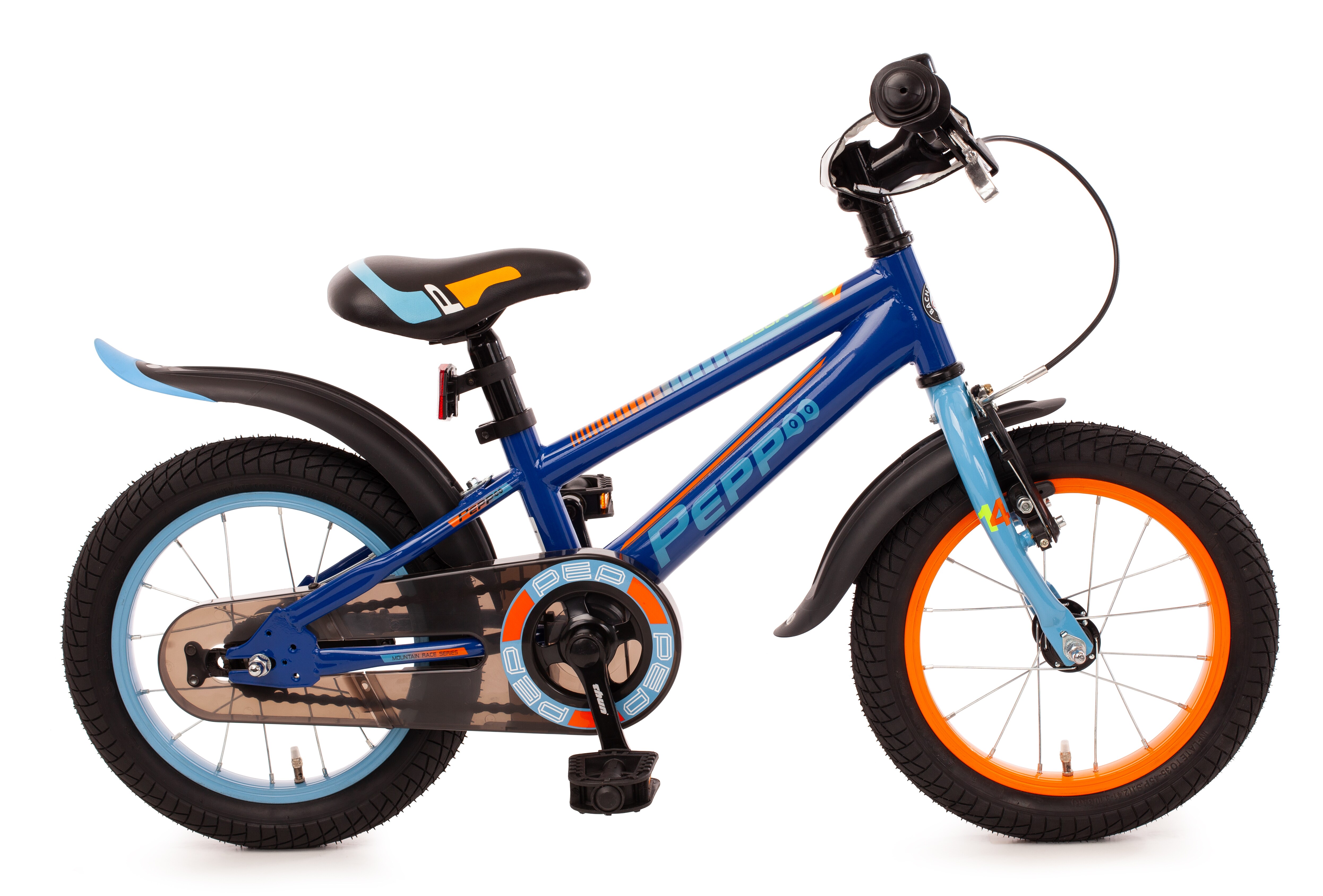 Bachtenkirch Kinderfahrrad Pepp -14''- dunkelblau/blau