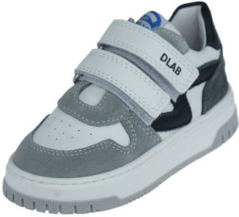 Develab 45243 Sneakers Jongens Leren Sneaker Grijs