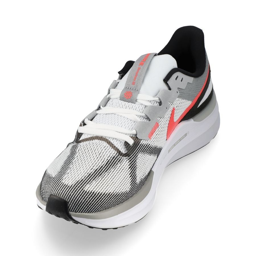 Nike Chaussures de Running Air Zoom Structure 25 - Blanc/Bleu/Noir/Rouge
