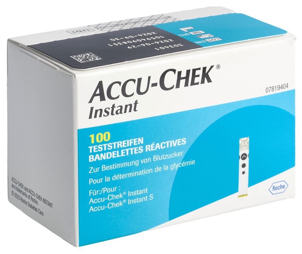 ACCU-CHEK Instant Teststreifen Ds 100 Stk