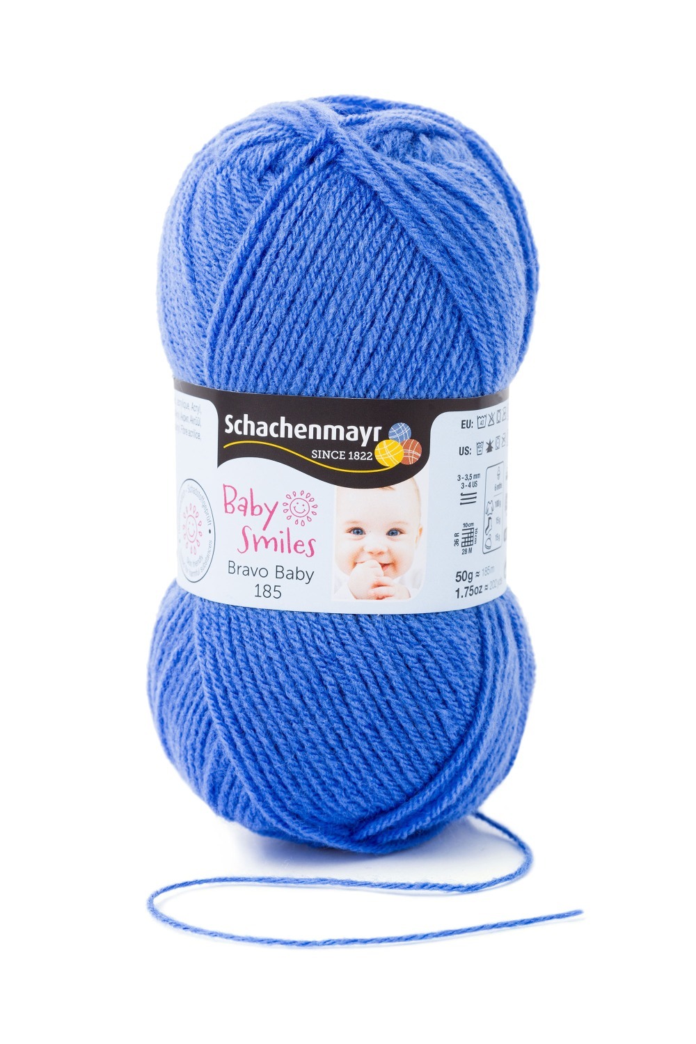 Wolle BRAVO BABY 185 - himmelblau - 50g