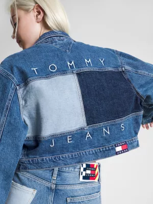 Jaqueta jeans cropped Claire da Archive