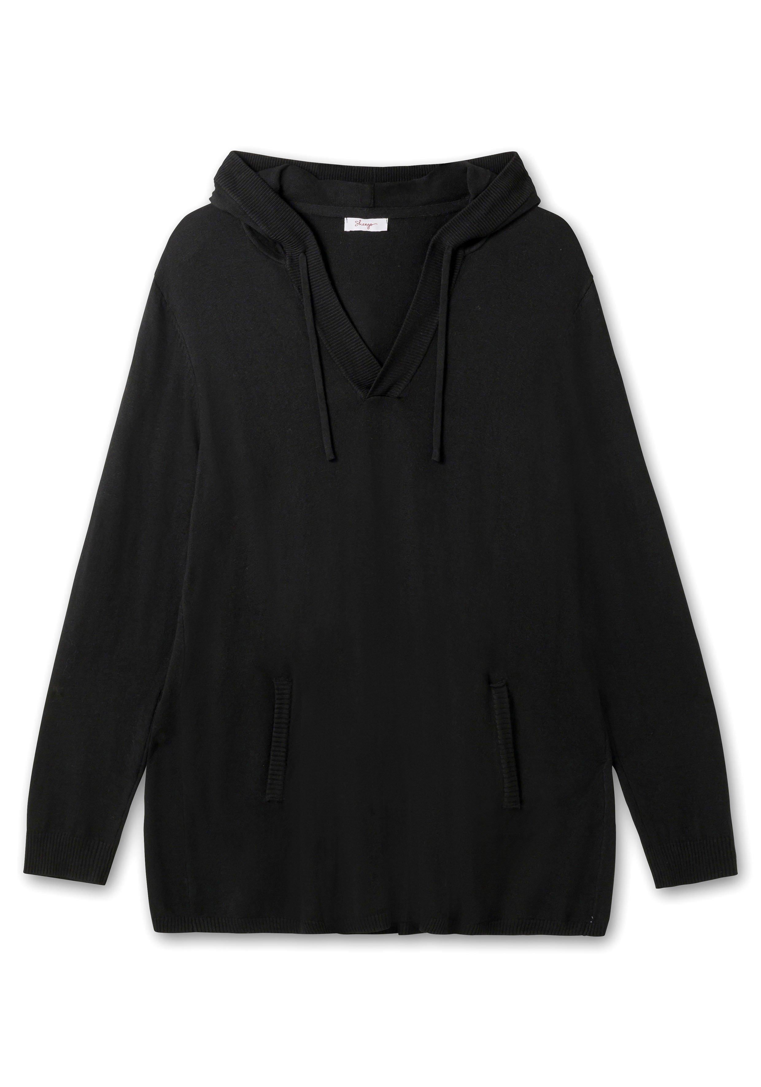 Pullover mit Kaschmir und leichter A-Linie