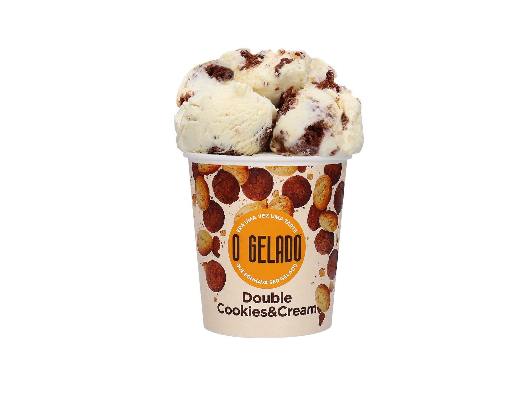 GELADO O GELADO DOUBLE COOKIES 460ML