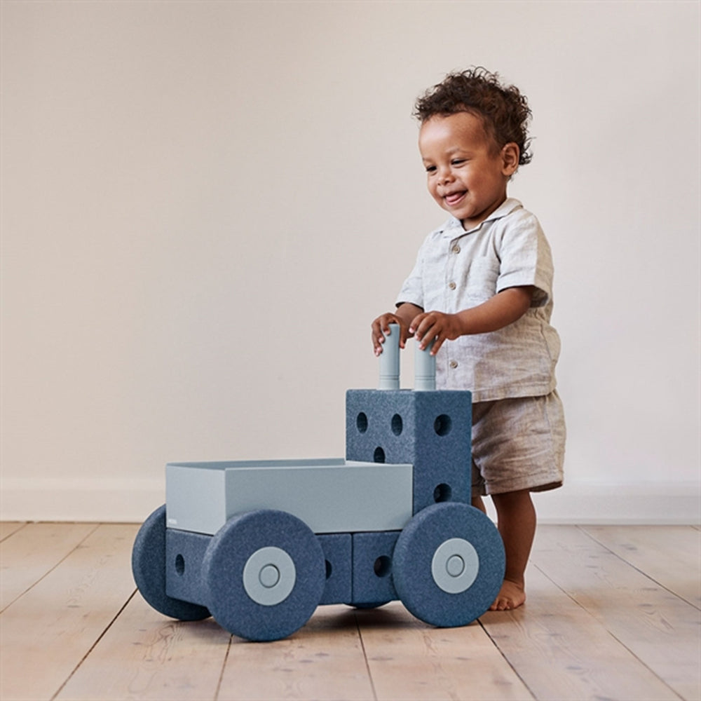 3-i-1 Baby Walker Deep Blue/Sky Blue