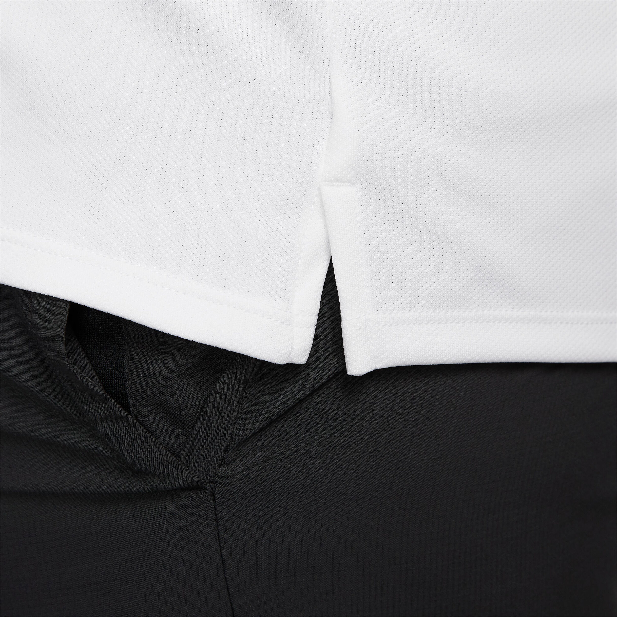 Nike Dri-Fit Miler UV Maillot De Course Hommes - Blanc