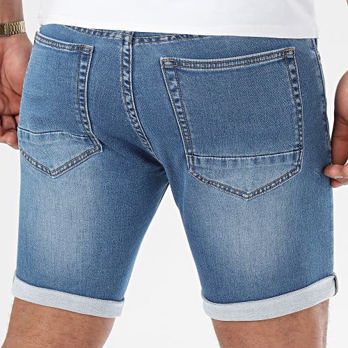 Short Jean Jogg B1802-2 Bleu Medium