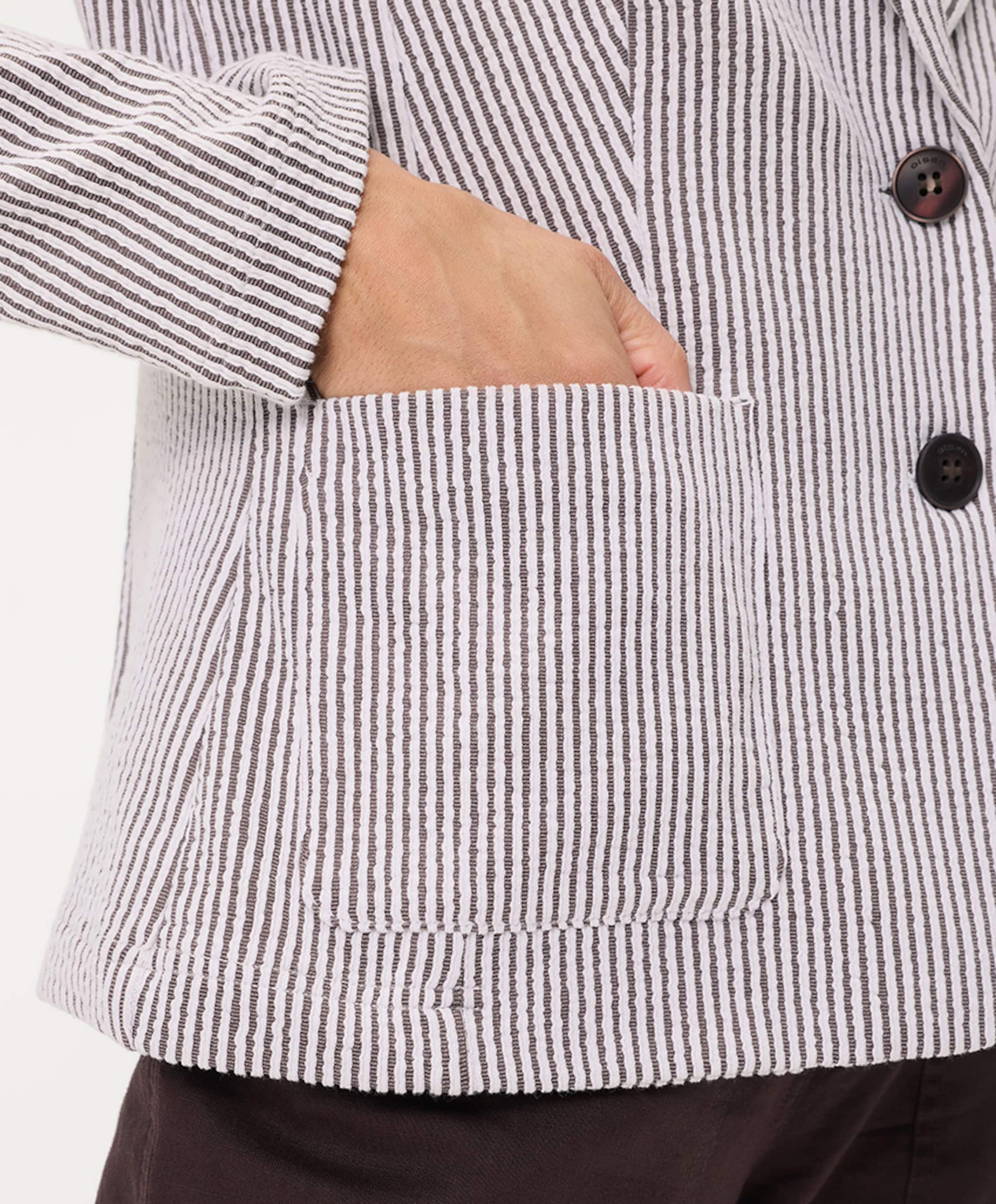 Olsen Dames blazer bruin