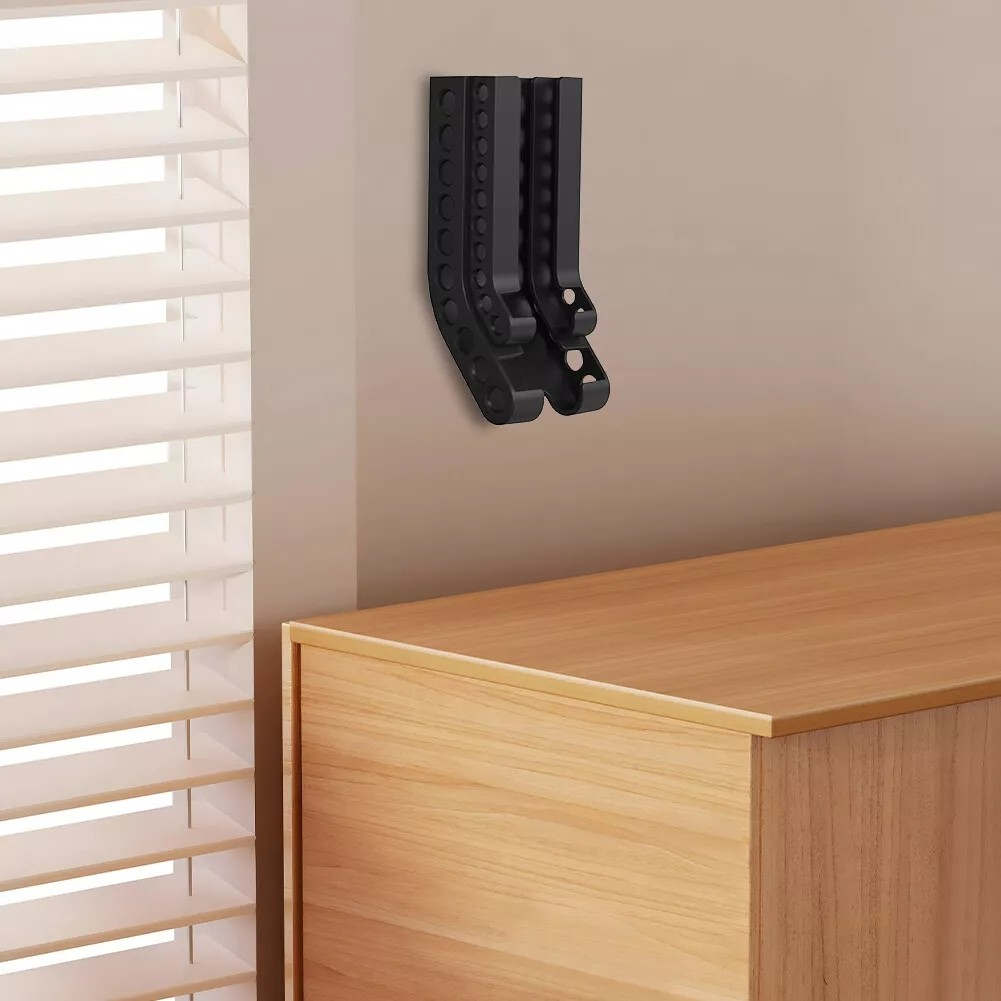 (140x52mm) Batterie Organizer Aufbewahrungs Box Batterieregal Spender für 20 Batterien Typen AA / AAA - Schwarz