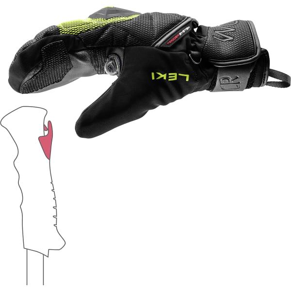 Moufle ski LEKI WCR COACH 3D JR MITT