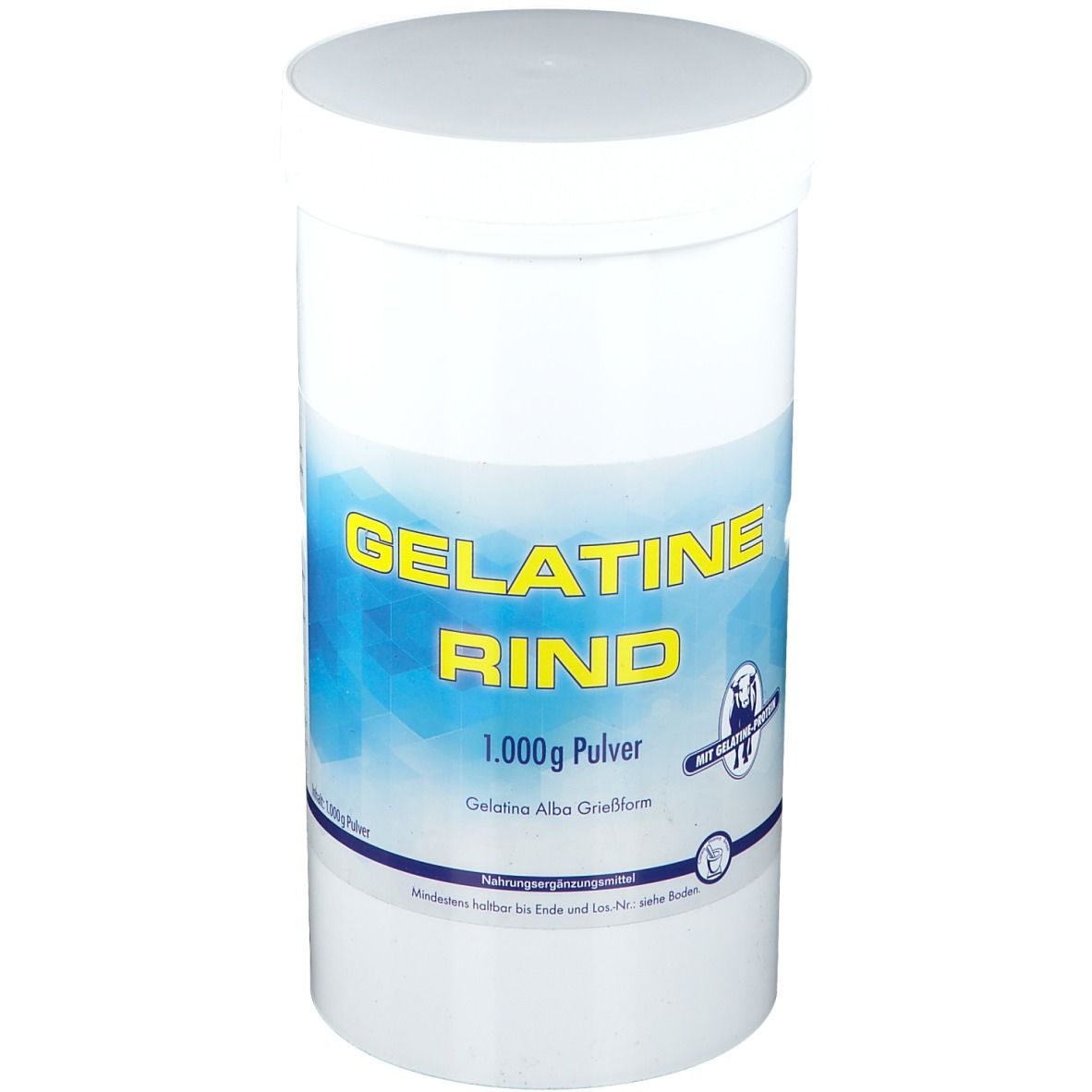 Gelatine Rind Pulver