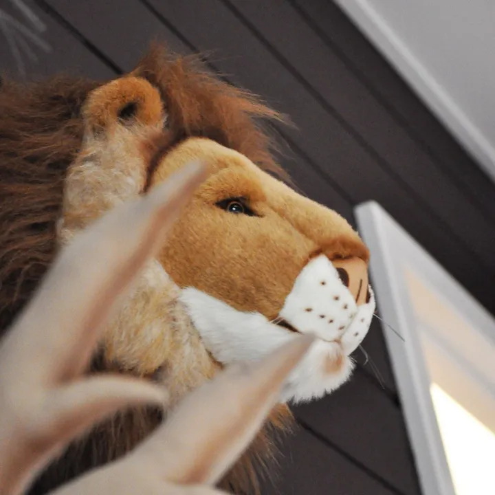 Wild & Soft Trophée Lion | Marron clair