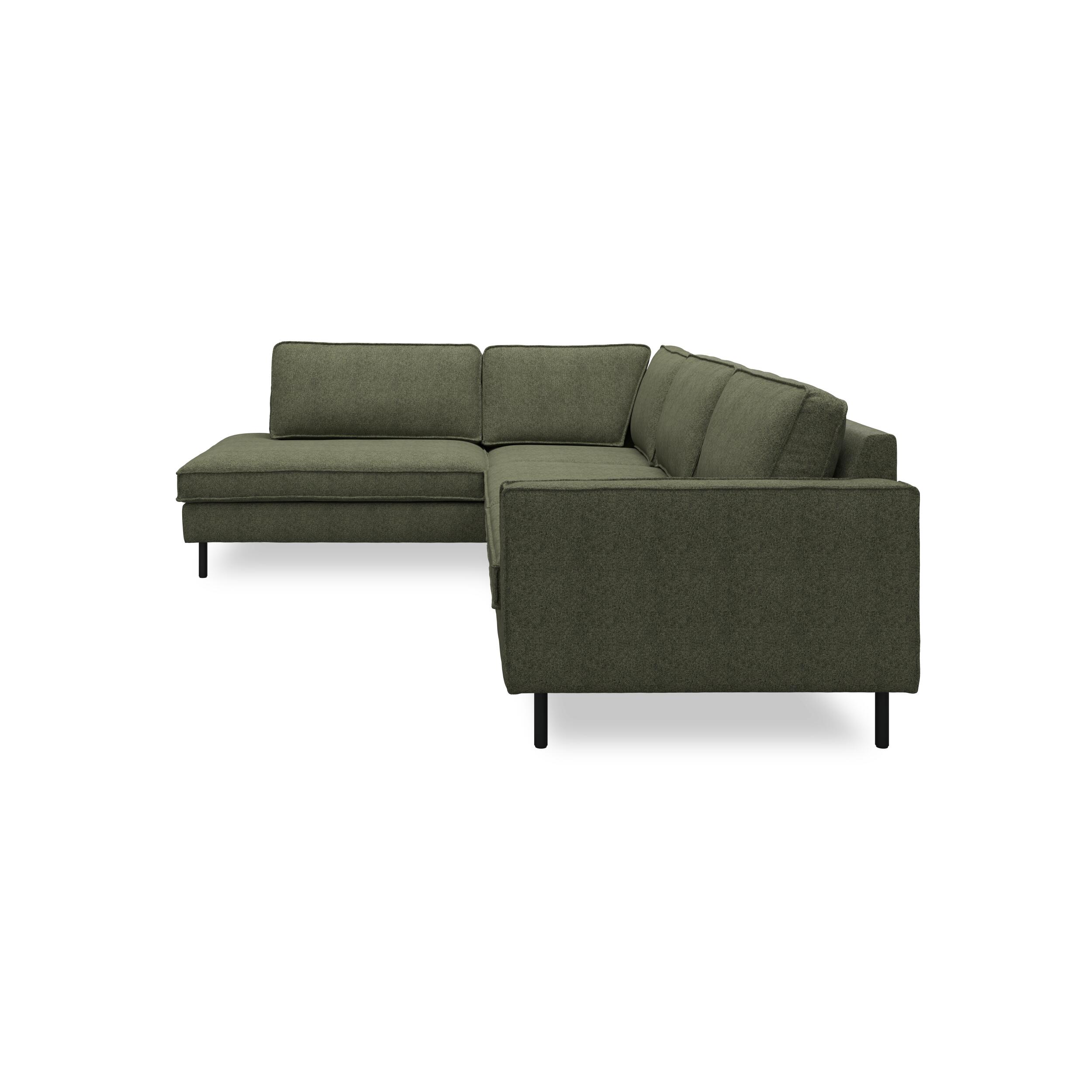 Scott venstrevendt hjørnesofa med pufafslutning