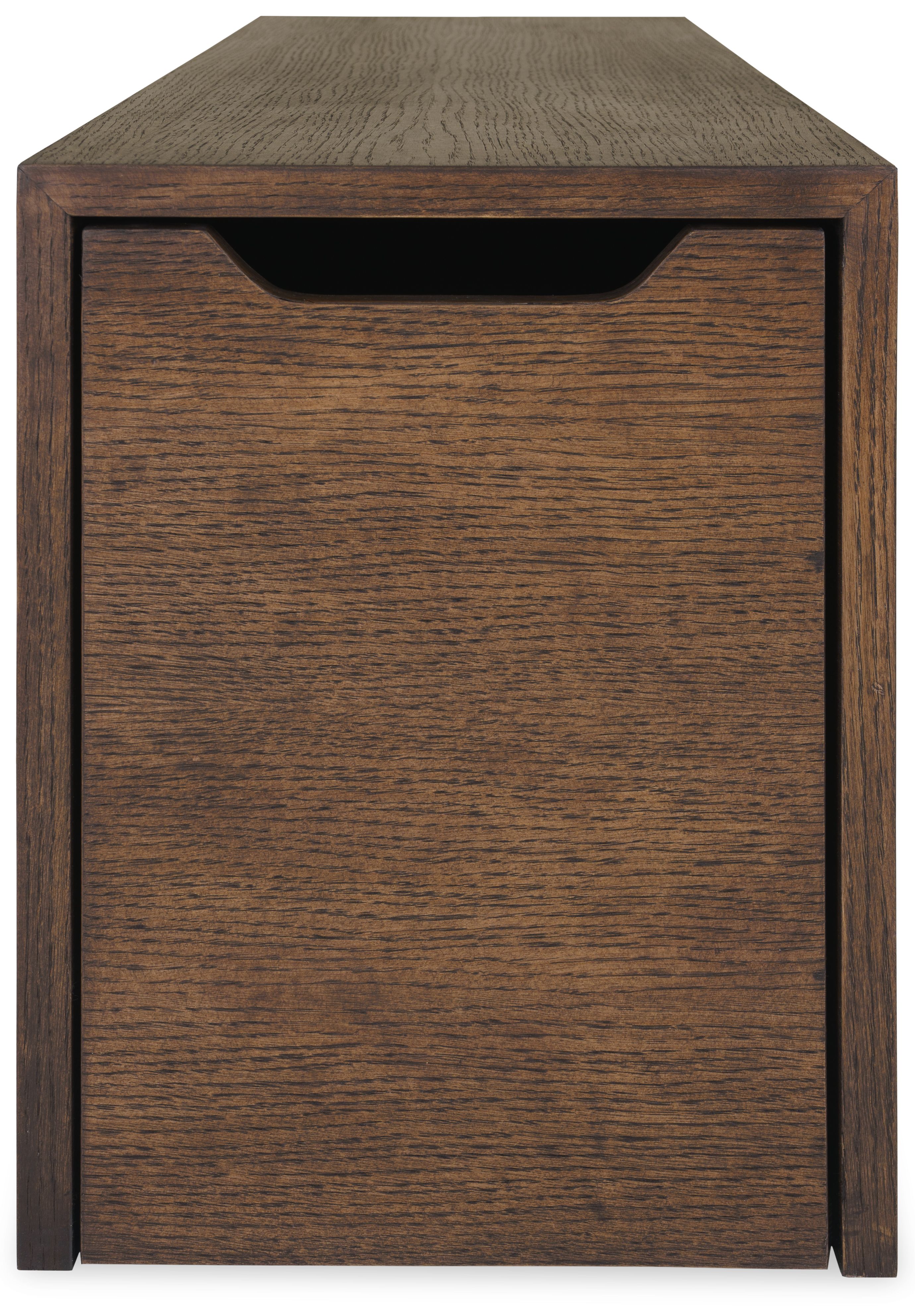Bijzettafel bruin met lade Felix
