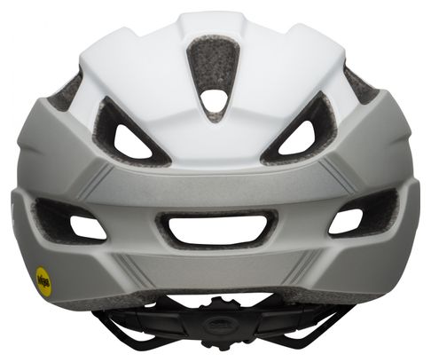 Casque Bell Trace Mips Mat Blanc Argent