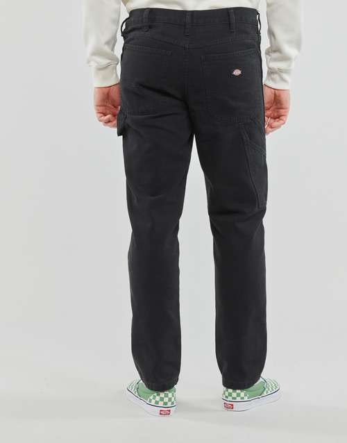 Dickies - CARPENTER PANT STONE WASHED - Noir