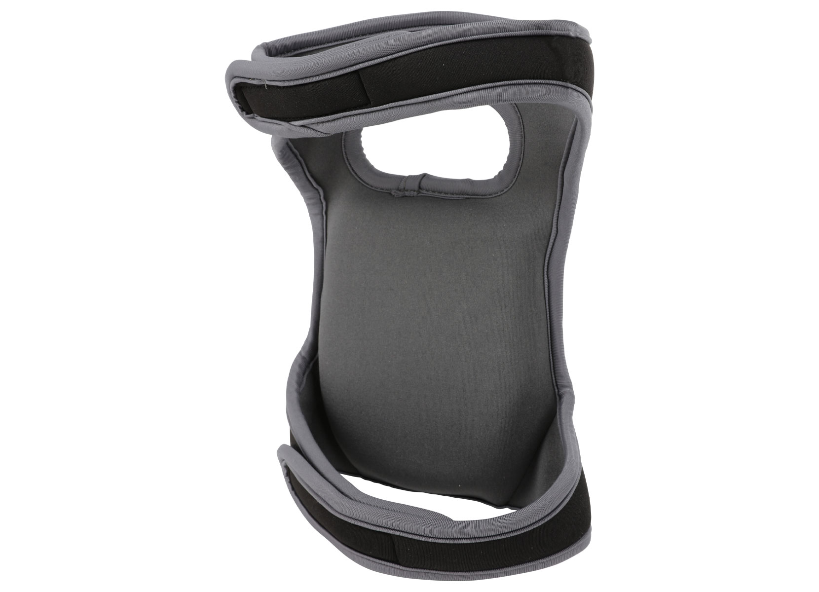Komfort-Knieschoner 2er-Set Schwarz/Grau