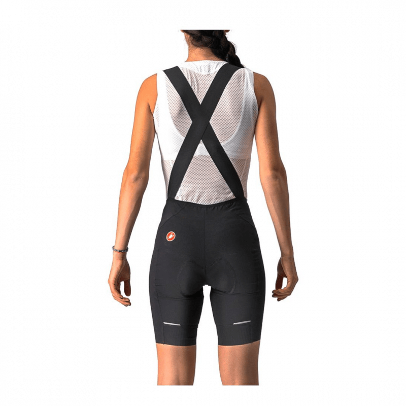 Castelli Velocissima 3 Fietsbroek Kort Zwart Dames