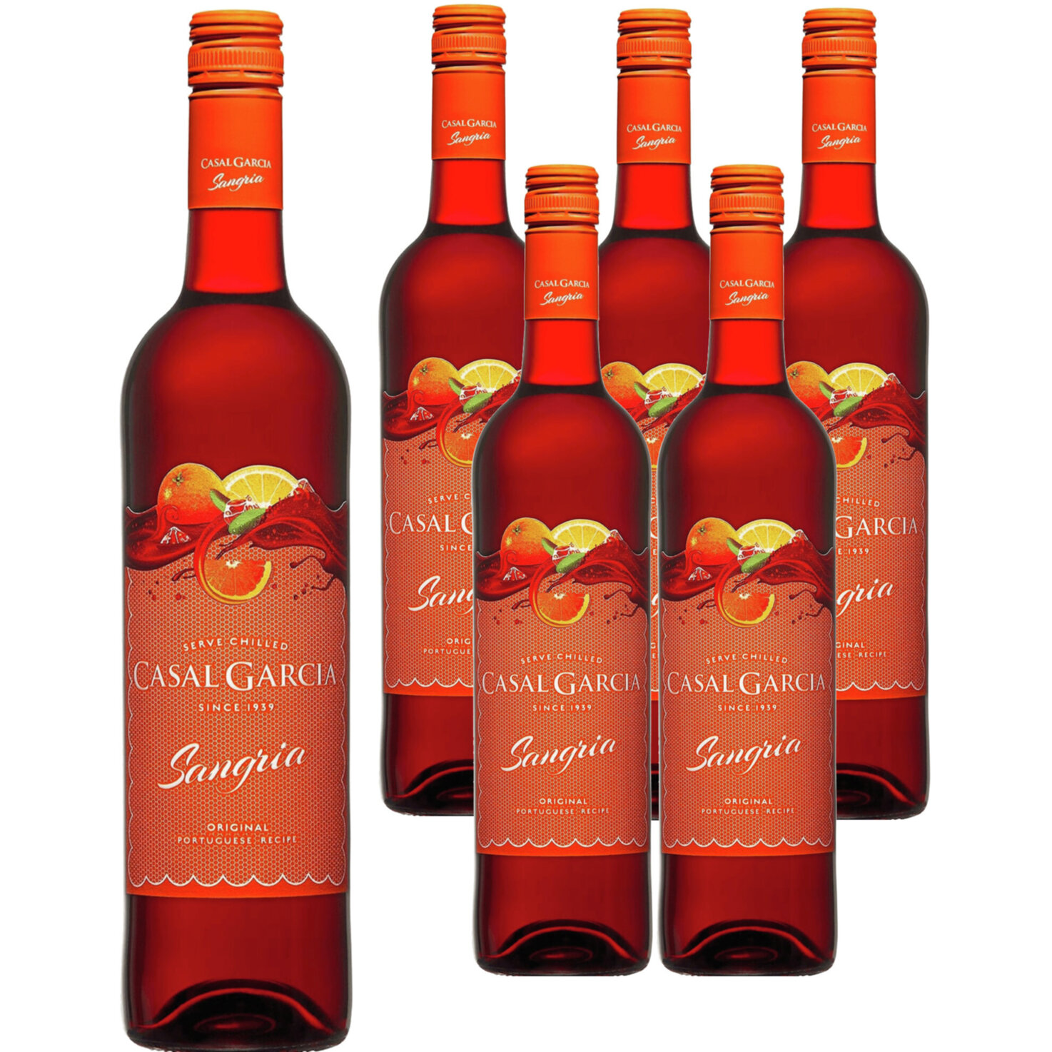 Casal Garcia - Sangria Rouges Aveleda 6x 75cl -6x 75cl