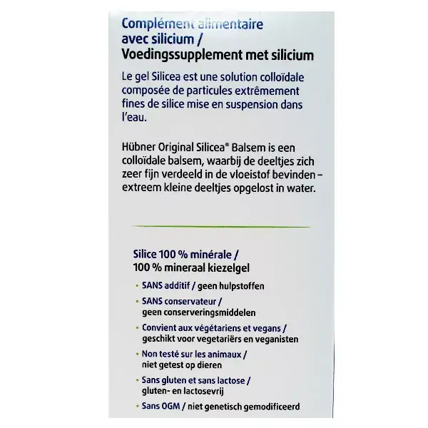 Hübner Silicea Original Gel à Boire 500ml