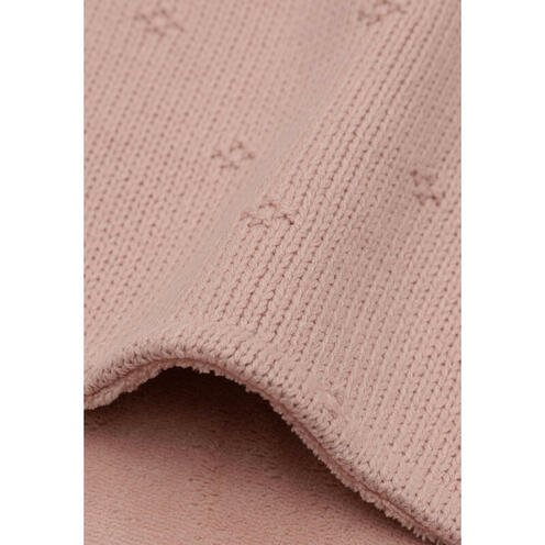 Couverture velvet Cosy knit - Wild rose - JOLLEIN