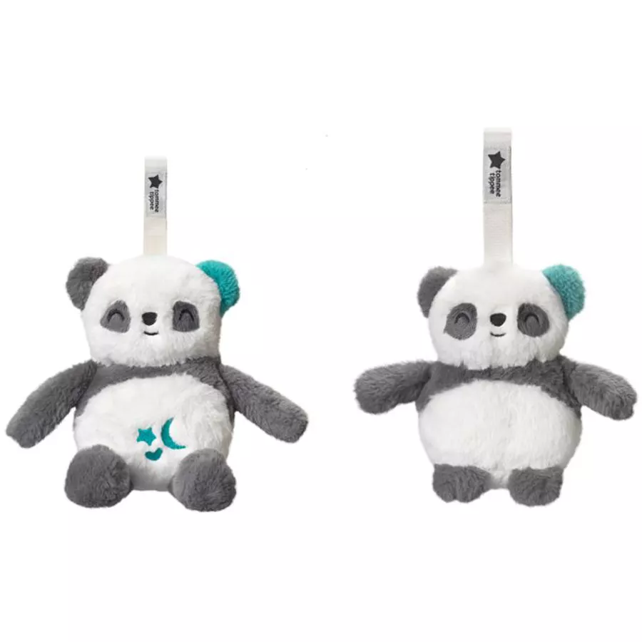 Tommee Tippee Einschlafhilfe Grofriend inkl. Mini-Grofriend wiederaufladbar, Pip der Panda