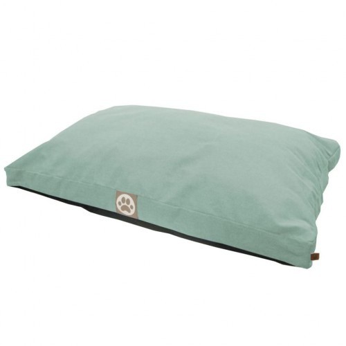 Cama de lona verde para cães