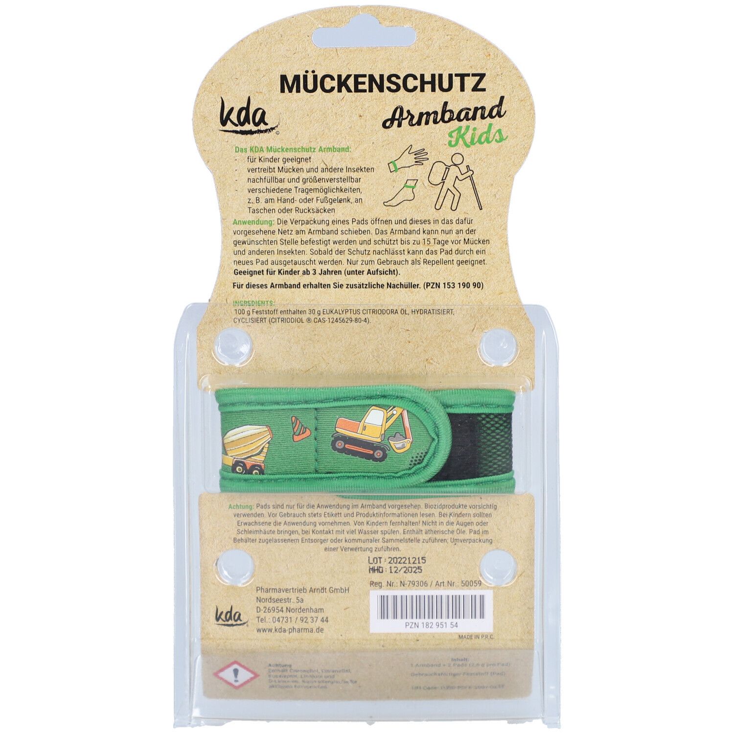 MÜCKENSCHUTZARMBAND FÜR KINDER