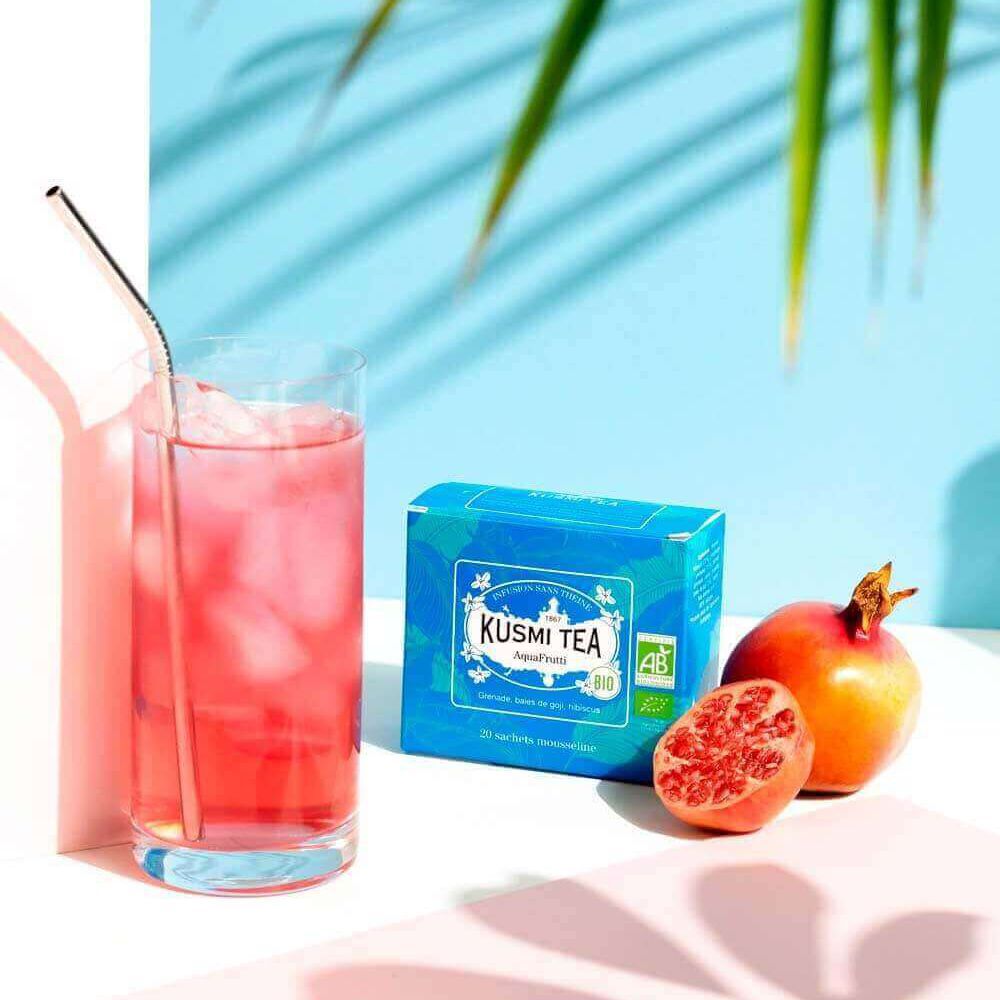 AquaFrutti-Infusion hibiscus, baies de goji 20 sachets