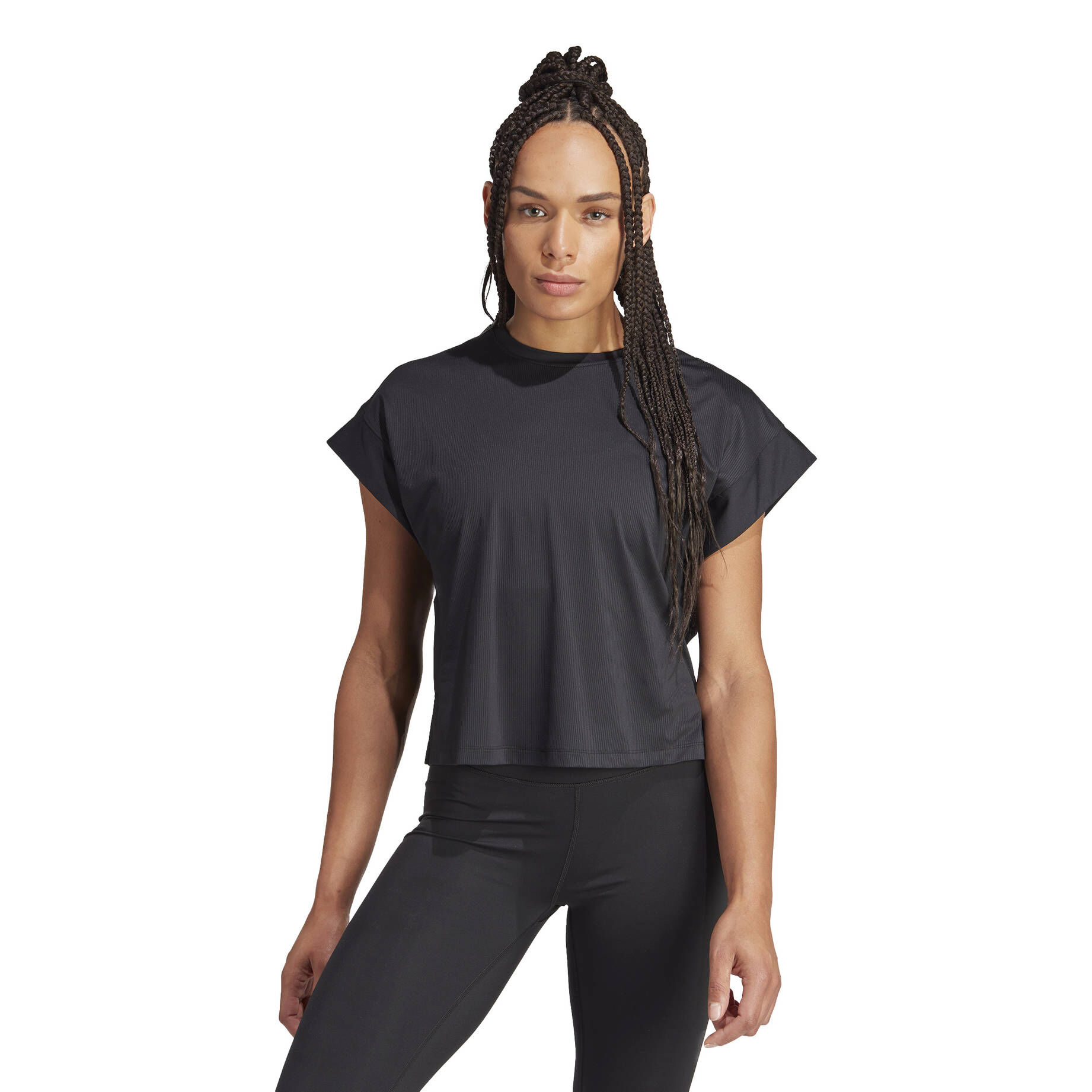 adidas Performance| Damen Trainingsshirt STUDIO T-SHIRT
