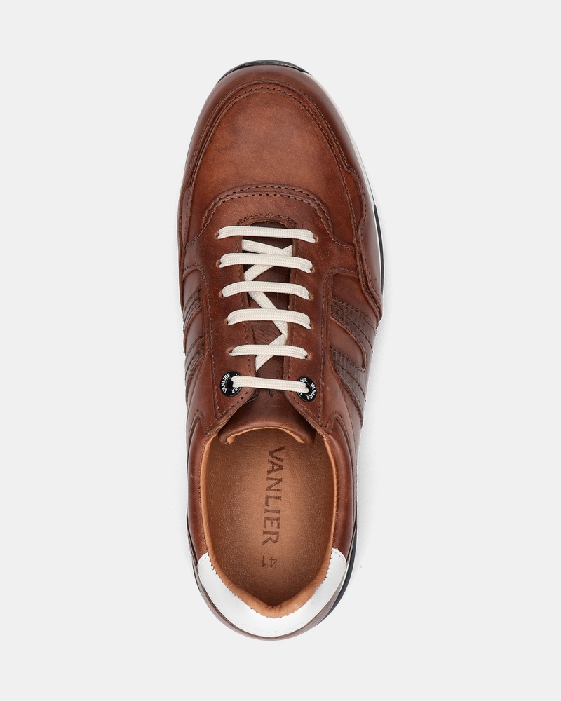 Van Lier Positano Lage sneakers  - cognac