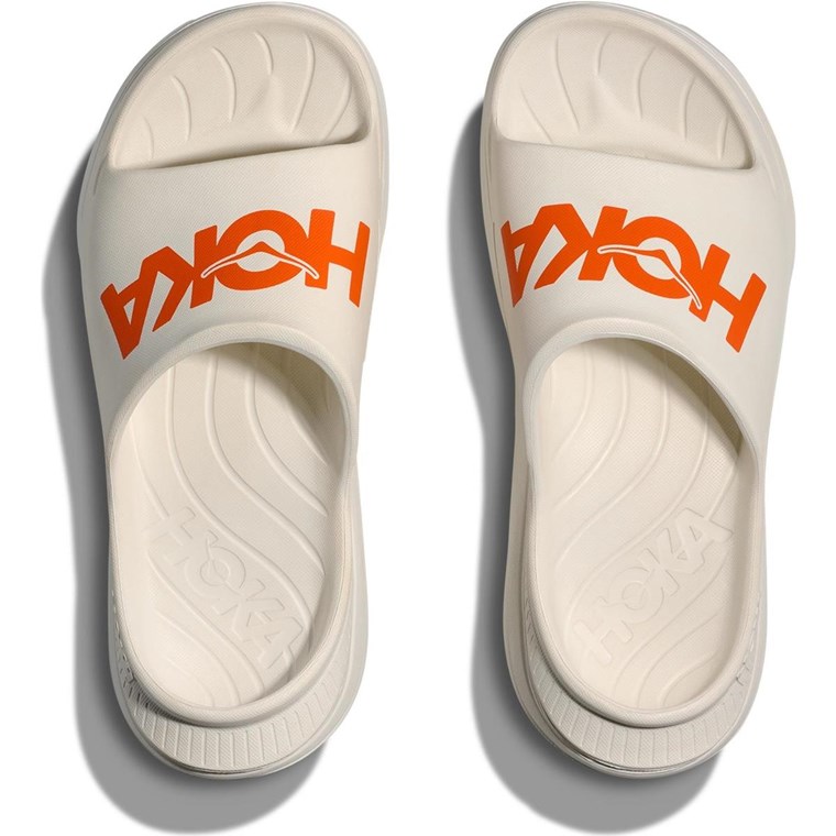 Hoka U Ora Athletic Slide Frost/Lava
