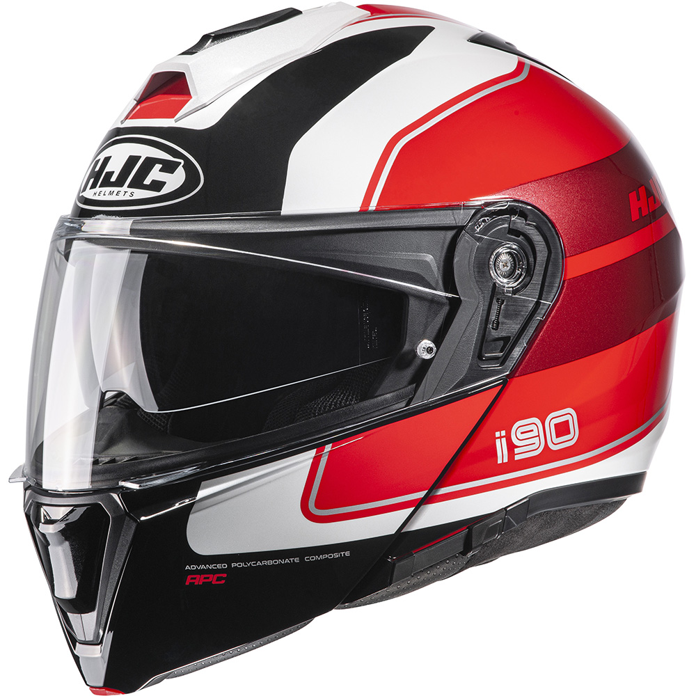 HJC - Casque I90 Wasco MC1 / Rouge / Noir / Blanc