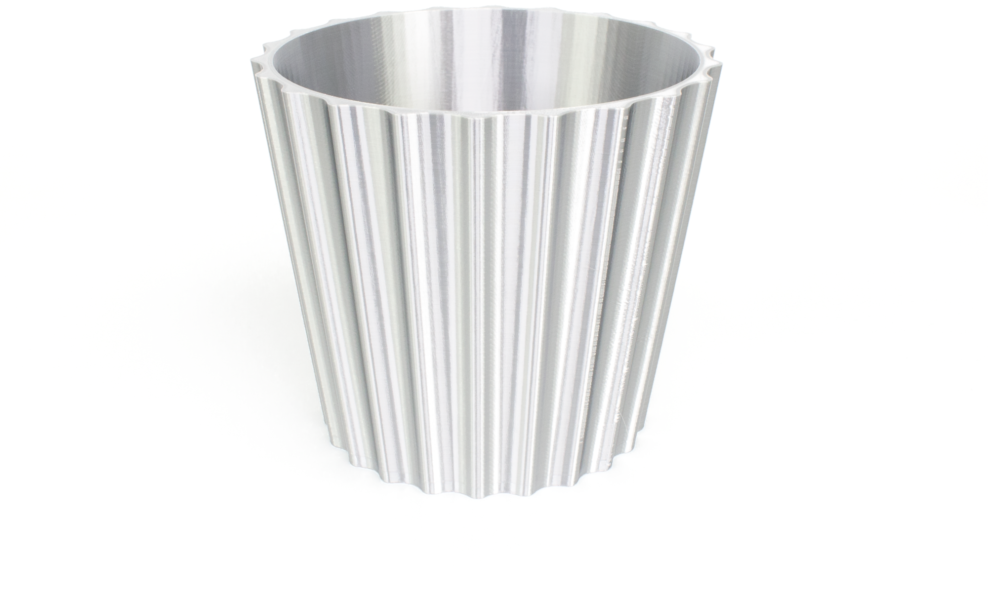 FormFutura  High Gloss PLA Silber, 1,75 mm / 750 g    Ästhetisches Filament für Modelle ohne sichtbare Schichten