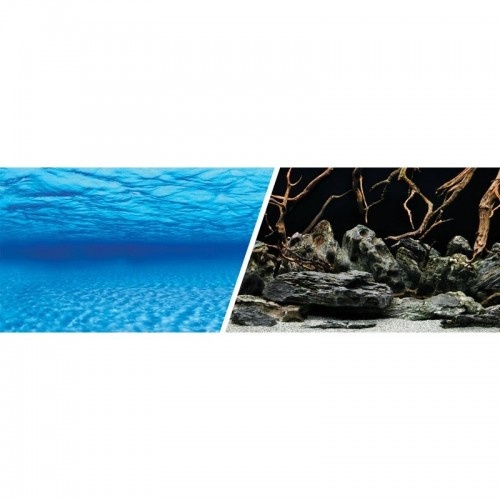 Fundo decorativo marinho 3D, cor marinha natural, multicolorido