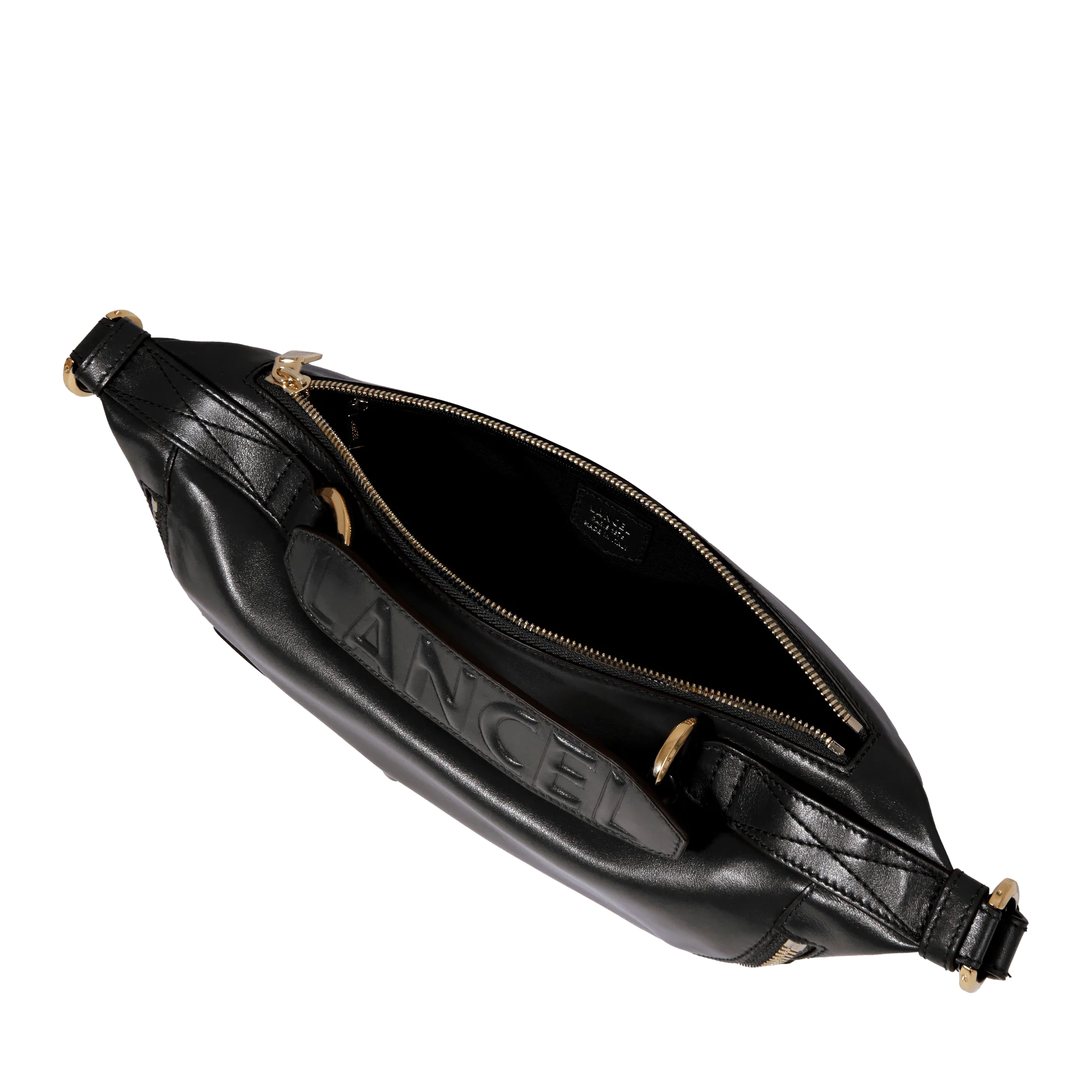 Sac porté croisé S Origami de Lancel-Noir