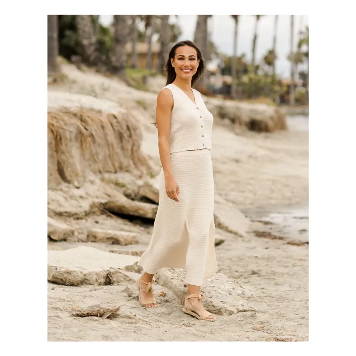 Rylee + Cru Jupe Midi - Collection Femme | Crème