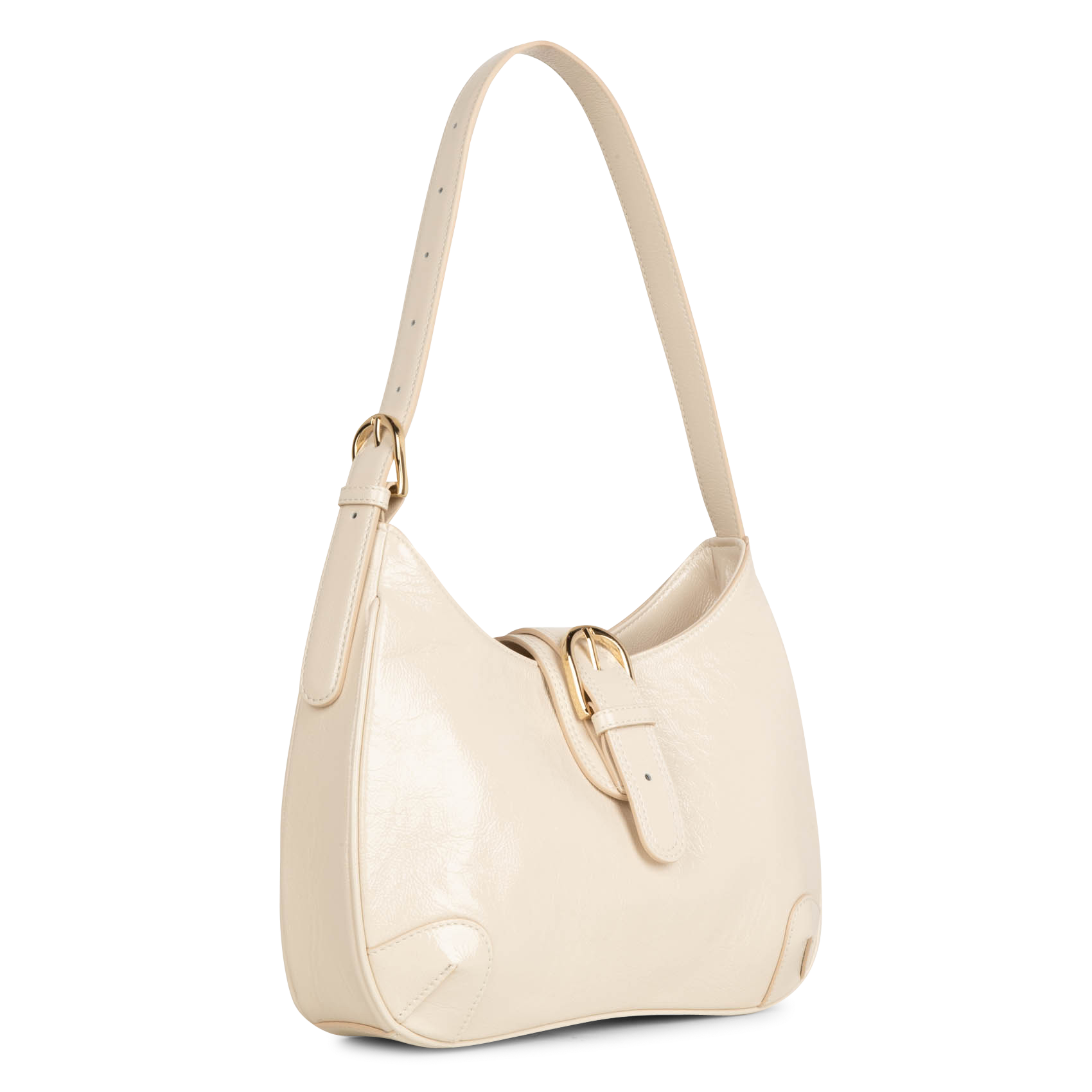 ELIANOR - Sac épaule en cuir | Blanc