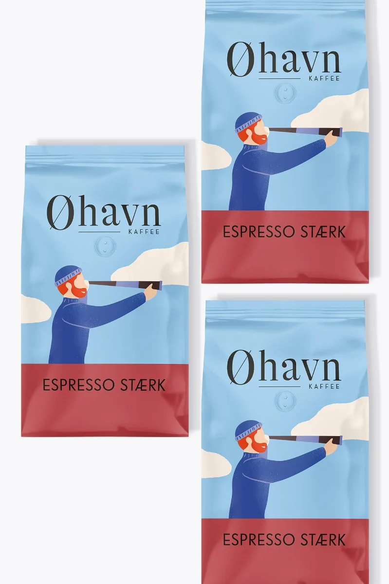 Øhavn KAFFEE Espresso Stærk Vorteilspaket 3kg