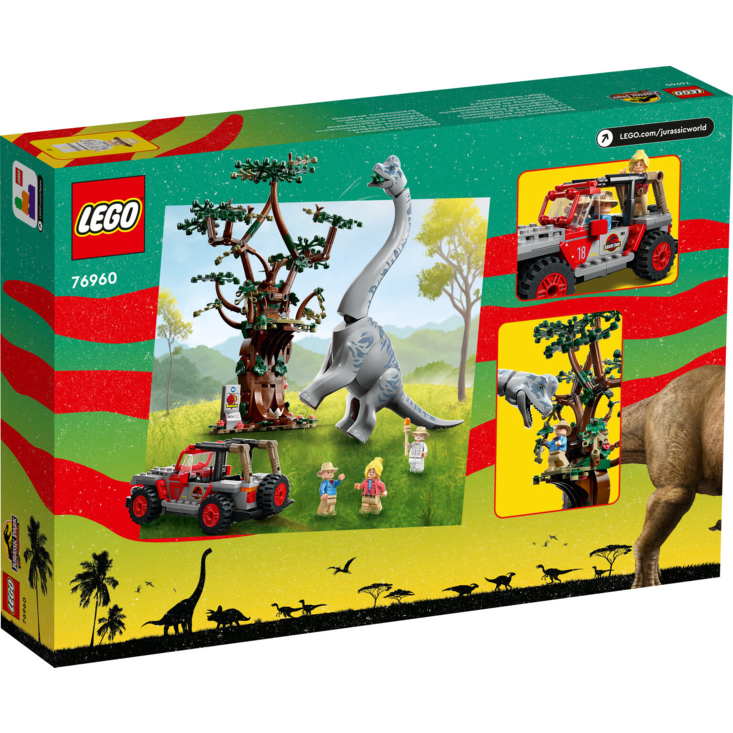 LEGO® Jurassic Park 76960 Entdeckung des Brachiosaurus
