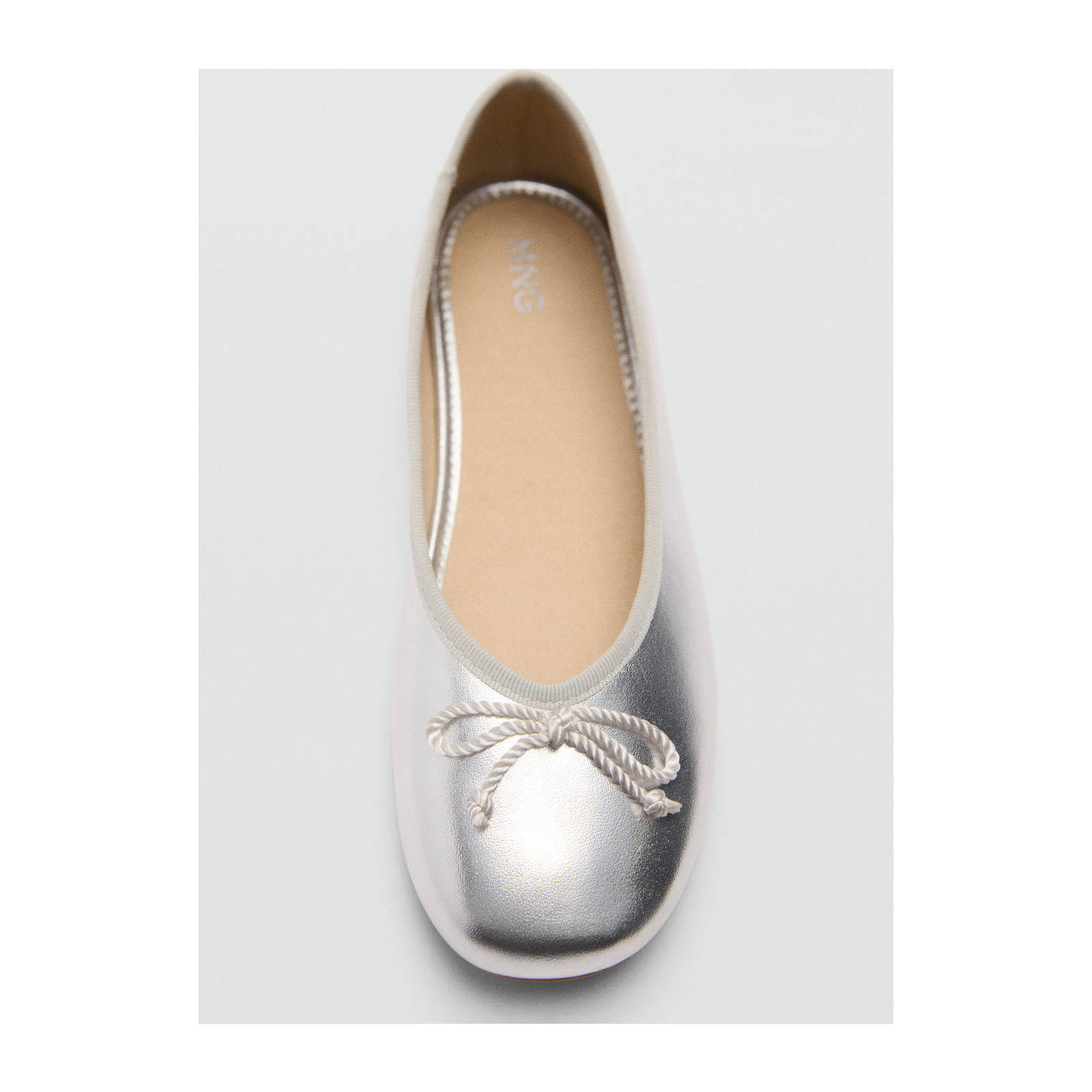 Mango Kids ballerina's zilver