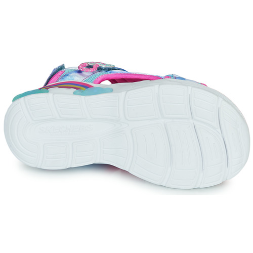 Skechers - RAINBOW RACER Plata / Rosa