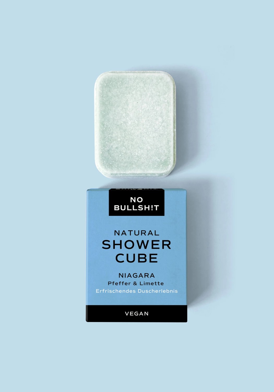 No Bullsh!t Feste Dusche Shower Cube Niagara