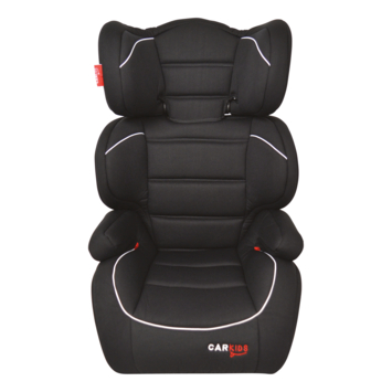Carkids Kinderzitje zwart/wit groep 2/3