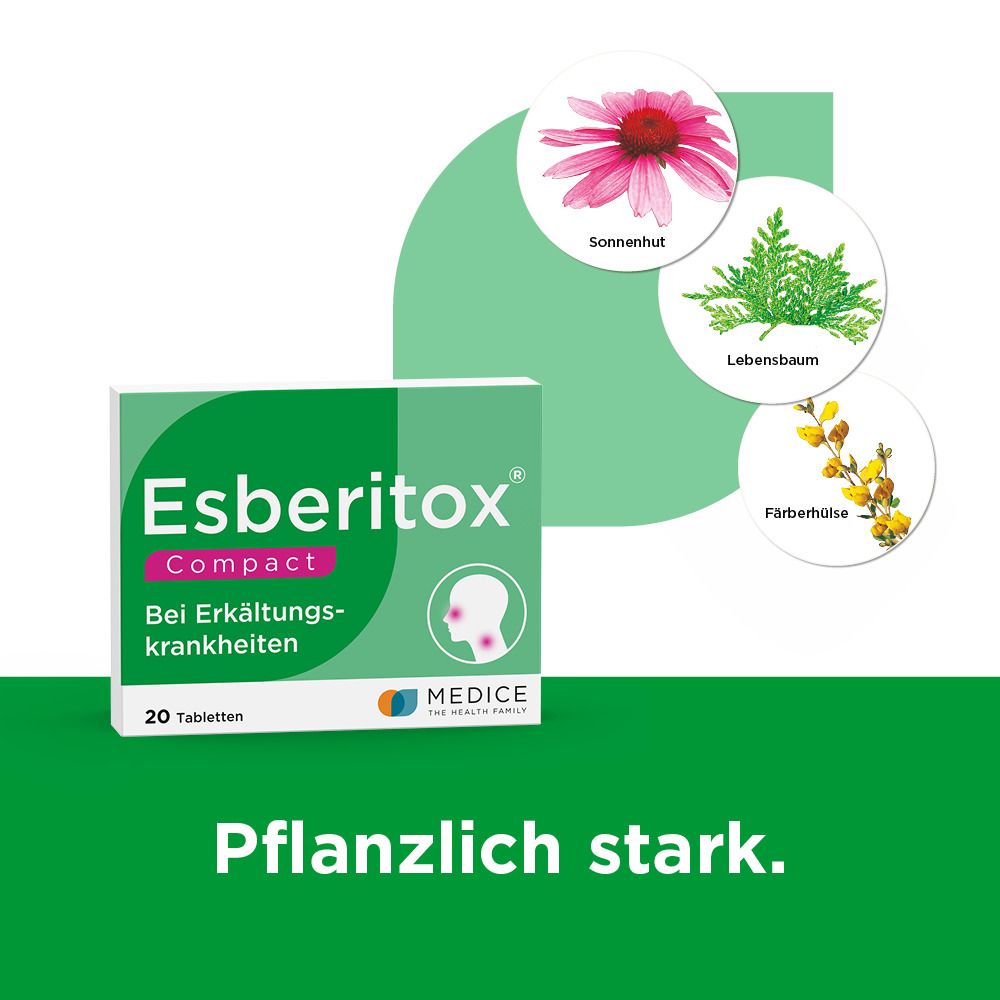 Esberitox COMPACT Tabletten bei Erkältungskrankheiten