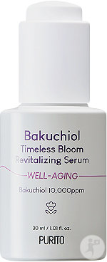 Purito Bakuchiol Timeless Bloom Revitalizing Sérum Flacon Compte-Gouttes 30ml