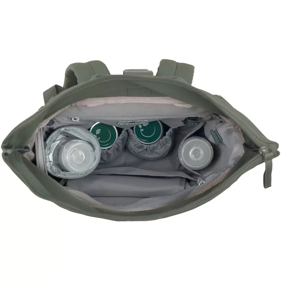 LÄSSIG Wickelrucksack Rolltop Up Backpack olive