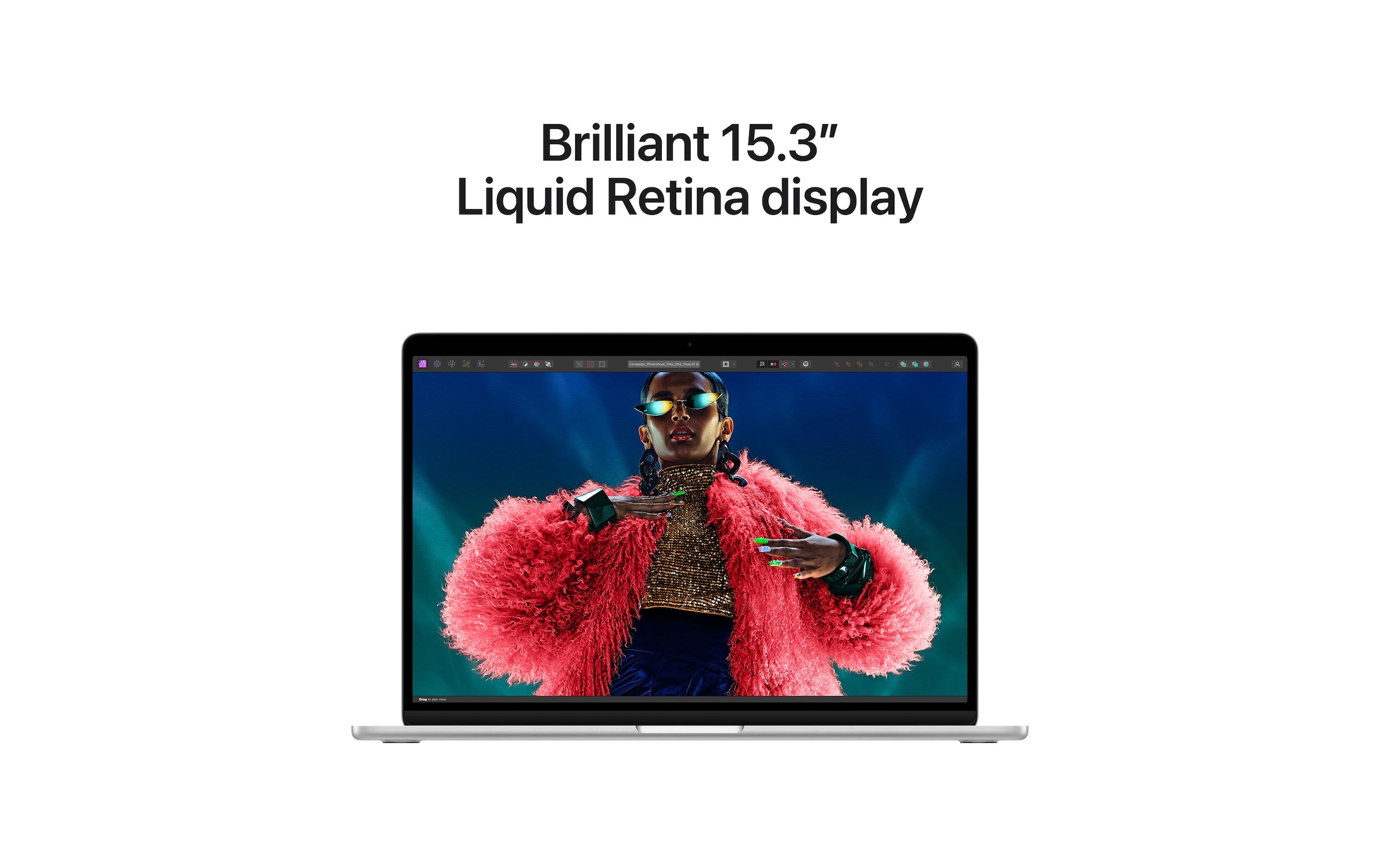 Apple Notebook »Apple MacBook Air 15 Zoll (2024)« 38,91 cm / 15,3 ″ Apple M3 256 GB SSD