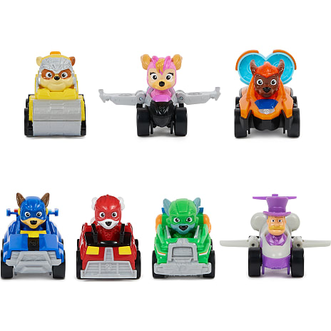 Paw Patrol movie 2 mighty figurer og køretøjer 7-pak