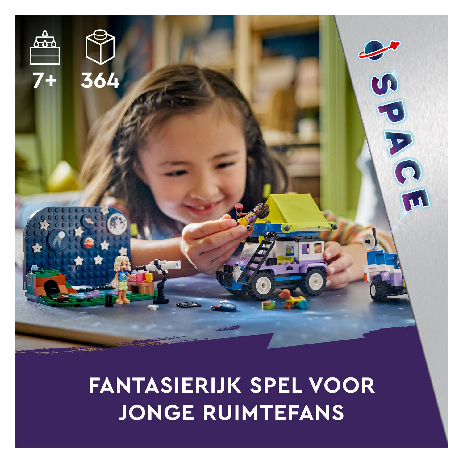 LEGO Friends 42603 Astronomisch Kampeervoertuig
